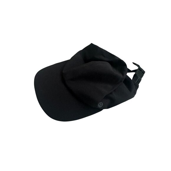 LULULEMON Women's Black Workout Running Hat Cap Size S/M - Picture 3 of 6